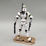 Lot of 3 Star Wars Elite Force 501st 442nd Shadow Utapau Gree Shock Battalion Trooper 3.75" Loose Action Figure Collection