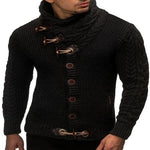 Man Sweaters Streetwear Clothes Turtleneck Sweater Men L XL Long Sleeve Knitted Pullovers Autumn Winter Soft Warm Basic