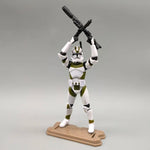 Lot of 3 Star Wars Elite Force 501st 442nd Shadow Utapau Gree Shock Battalion Trooper 3.75" Loose Action Figure Collection