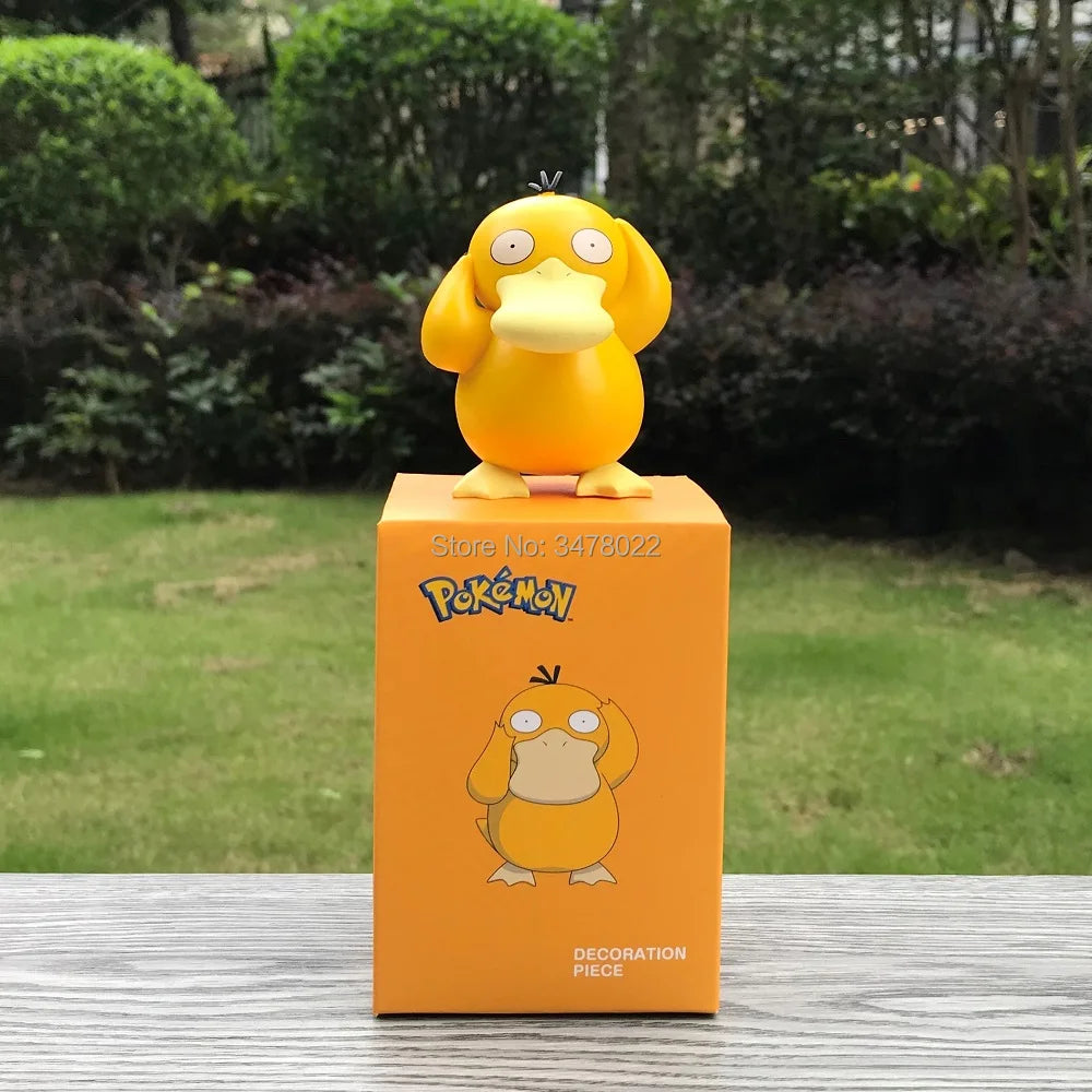 original Pokemon Figures Pikachu Charmander Psyduck Jigglypuff Bulbasaur Squirtle PVC Toys Model