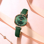 NEW CURREN Watches Women's Quartz Leather Wrsitwatches Fashionable Classic Clock with box