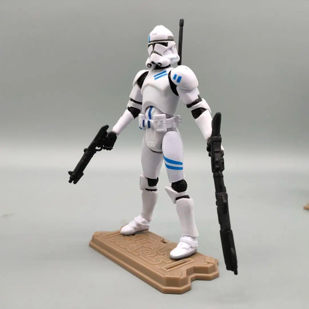 Lot of 3 Star Wars Elite Force 501st 442nd Shadow Utapau Gree Shock Battalion Trooper 3.75