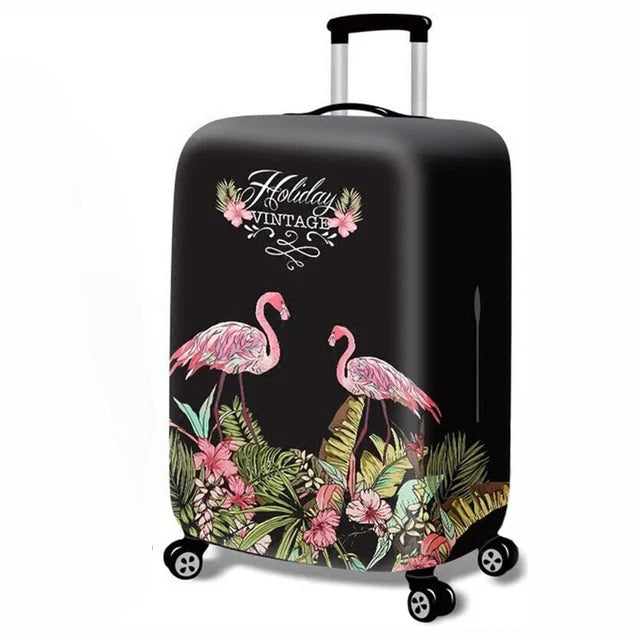 Fashion Elastic Fabric Luggage Protective Cover Suitable18-32 Inch Trolley Case Cover Suitcase Dust Cover Travel Accessories