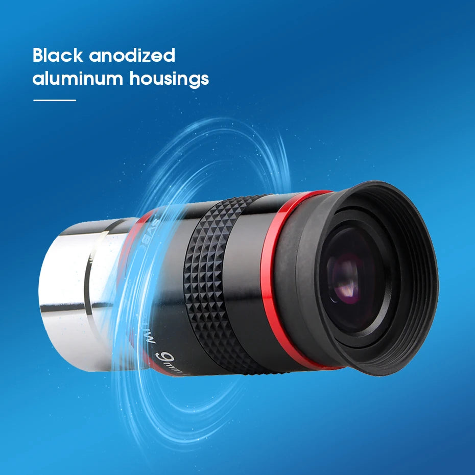 SVBONY 68° Ultra Wide Angle 6mm/ 9mm /15m /20mm Telescope Eyepiece FMC 1.25