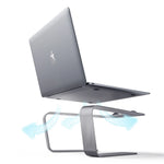 Adjustable Aluminum Laptop Stand Portable Notebook Holder for MacBook Pro iPad Air Tablet Riser Cooling Bracket