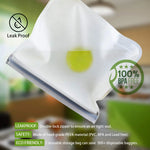 Reusable Silicone Food Storage Bags – Leakproof, Stand-Up, Zip Shut