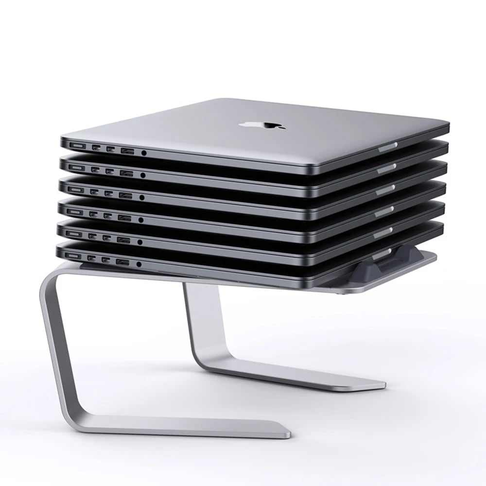 Adjustable Aluminum Laptop Stand Portable Notebook Holder for MacBook Pro iPad Air Tablet Riser Cooling Bracket