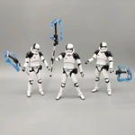 Lot of 3 Star Wars Elite Force 501st 442nd Shadow Utapau Gree Shock Battalion Trooper 3.75" Loose Action Figure Collection