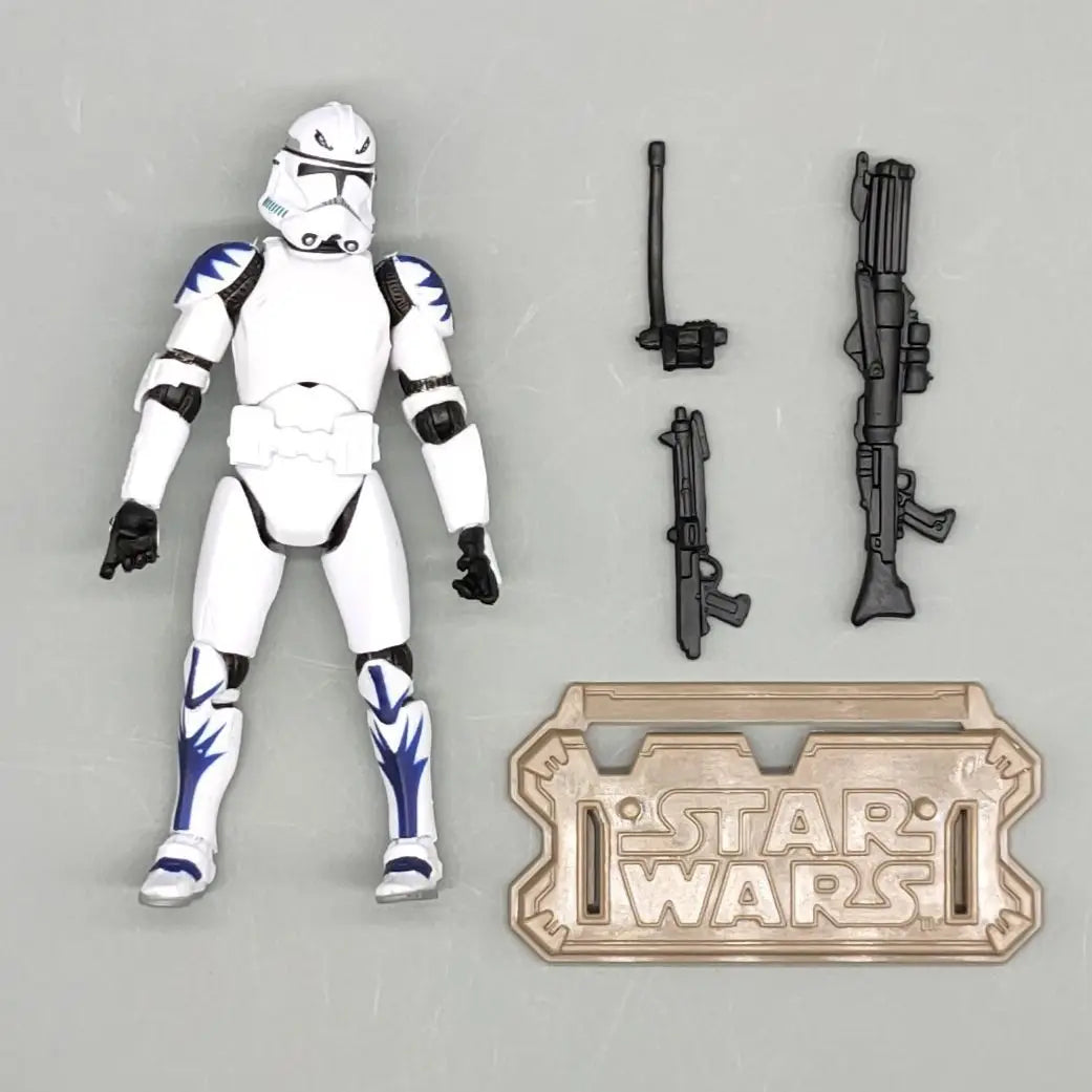 Lot of 3 Star Wars Elite Force 501st 442nd Shadow Utapau Gree Shock Battalion Trooper 3.75