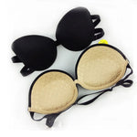 Japanese Style Strapless Invisible Half Cup Sexy Push-Up Bra Underwear for Wedding Dress, Small Breasts, Seamless Anti-Skid Bralette