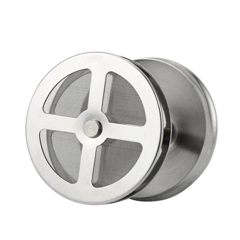 Milk Frothers Stainless Double Mesh Milk Creamer Milk Foam For Coffee Milk Egg Beater Kitchen Tool Coffee Mixer Frother 400ML