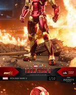 Original ZD Marvel Toys 1:10 Iron Man Mark9 Mark IX action figure War armor Collect models