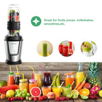 BioloMix 700W 3-in-1 Multifunctional Portable Food Processor Juicer Blender Smoothie Mixer Food Chopper Dry Grinder for Kitchen