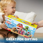 JOYFY 3 Pack Monster Truck Toy Motion Activated Light-Up Cars Press & Go Cars for Boys Girls Birthday Christmas Gifts