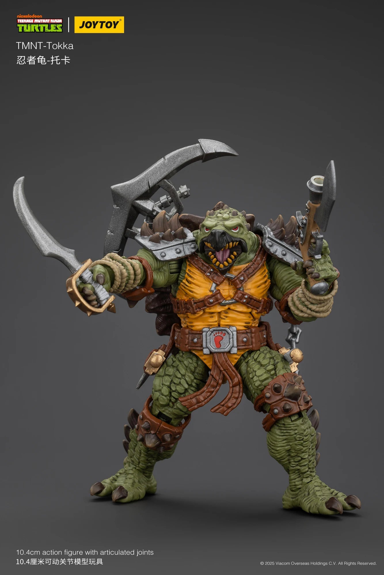 1/18 JOYTOY Action Figure Turtles Slash Tokka Anime Toy