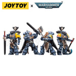 1/18 JOYTOY Action Figure – Warhammer 40K Horus Heresy Space Wolves Logan Ghostwolf Mecha Model