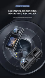 1080P Dual camera Dash Cam for cars,Front And Inside,car camera with IR Night Vision,Loop Recording,wide angle Car DVR Came