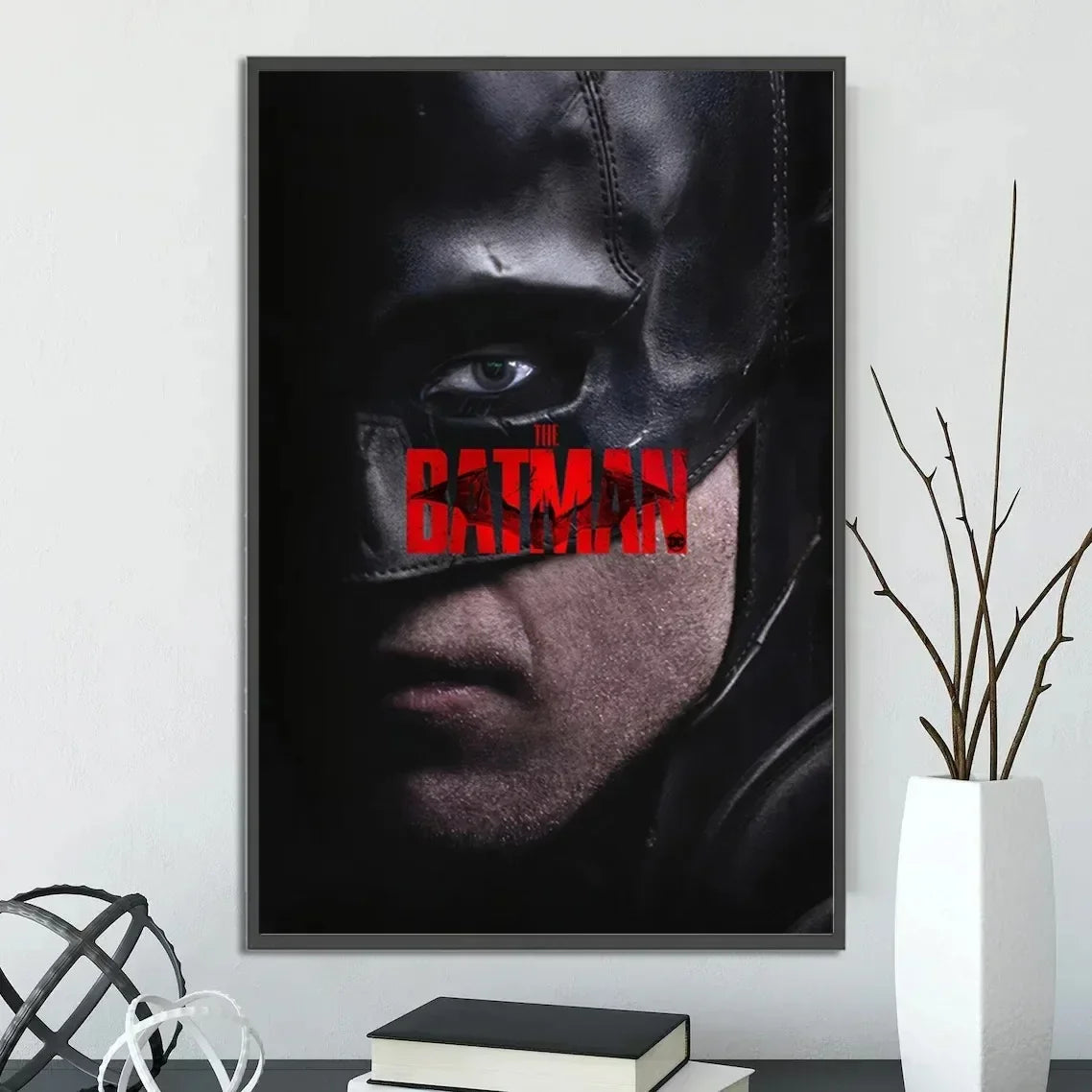 Batman Movie Posters Figures Home Decoration Canvas Painting Wall Art Bedroom Cartoons Decor