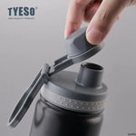 TYESO 530/750ML Vacuum Flasks Stainless Steel Thermos Water Bottle Tumbler Drinkware Keep Cold and Hot Thermal Coffee Mug