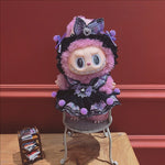 New Labubu Clothing Popular New Products Fashion Velcro 17cm Doll Cute Dress Casual Set Skirt Plush Toy Clothing