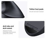 UGREEN Vertical Wireless Mouse 2.4G Ergonomic 4000DPI 6 Mute Buttons for MacBook Tablet Laptops Computer PC Mice Black Pink