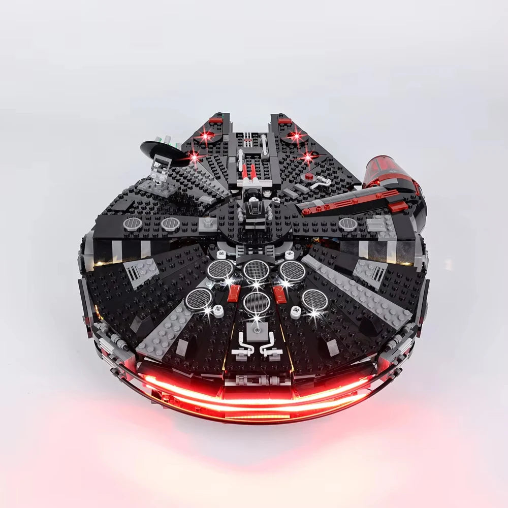 New Falcon Millennium Dark Spaceship Model Building Blocks Puzzle Battle Series Toys Adult Boy Birthday Gift