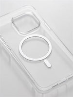 Ultra Thin Hard PC HD Transparent Magnetic Case For iPhone 17 Pro Max 16 15 14 Plus 13 12 Magsafe Wireless Charge Clear Cover