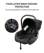 3 in 1 Lightweight High Landscape Baby Stroller Cart Carriage for Newborn Luxury Pushchair