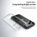 Luxury Hybrid Transparent Shockproof Phone Case For iPhone 17 Pro Max 17 Air 17Pro Max Clear Hard Acrylic Protective Back Cover