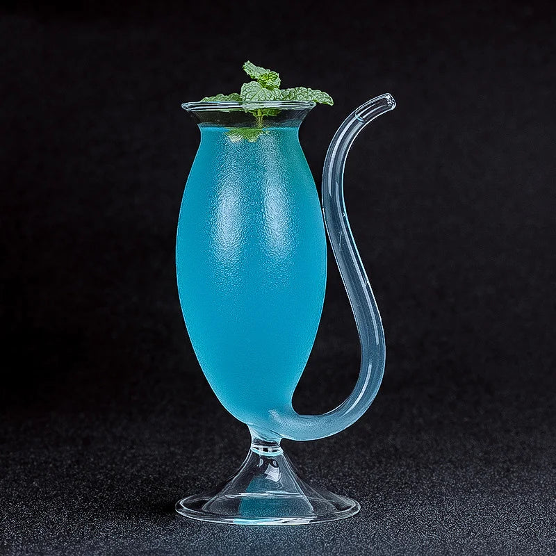 Creative Halloween Vampire Cup Cocktail Glass Creative Pipe Mold Molecular Cocktail Champagne Glass Bar Cocktail Glass Cup