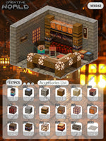 Magnetic Building Blocks Mine World Magnet Cube Set for Boy Girl Kid Age 3+ DIY Pixel style Model Base plate STEM Toy Baseplate