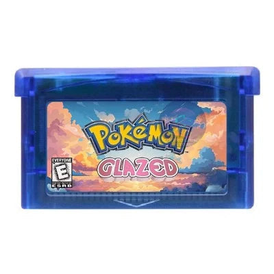 Pokémon GBA-Spielkassetten – Emerald, Seaglass, Rouge Recharged, Yellow Lunar & Dark Violet für die Game Boy Advance-Konsole