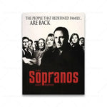 Classic TV Series Show The Sopranos Family Prints Canvas Painting  Wall Art Living Room Home Decor