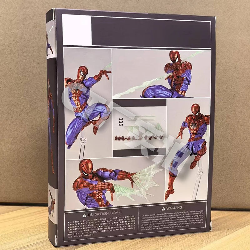 In Stock Ct Toys Spiderman Figure Amazing Yamaguchi Spider-Man 2.0 Agent Anti Venom Mafex Shf Anime Action Figure Toys Gifts