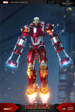 ZD Toys Iron Man MK15 MK16 War Machine MK2 Action Figure Iron Man Mk47 MK35 Red Snapper 1/10 Scale Iron Man Collections Gift