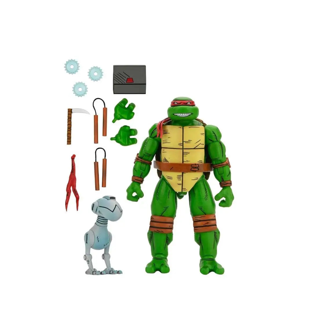 2025 New Model NECA Ninja Turtles Anime Returns To New York Action Doll Tmnt Leo Raphael 15cm Toy Doll Children'S Birthday Gift