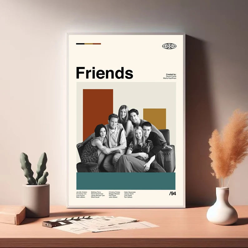 Modern Classic Famous Popular Movies and TV Series Poster Canvas Art Painting Prints Home Room Wall Pictures Decoration Gift