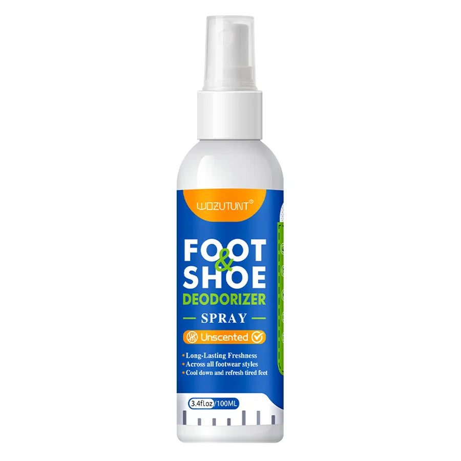 100ml Foot Shoes Deodorizer Spray Lemon Perfume Odor Nemesis Antibacterial Stink Removal Freshener