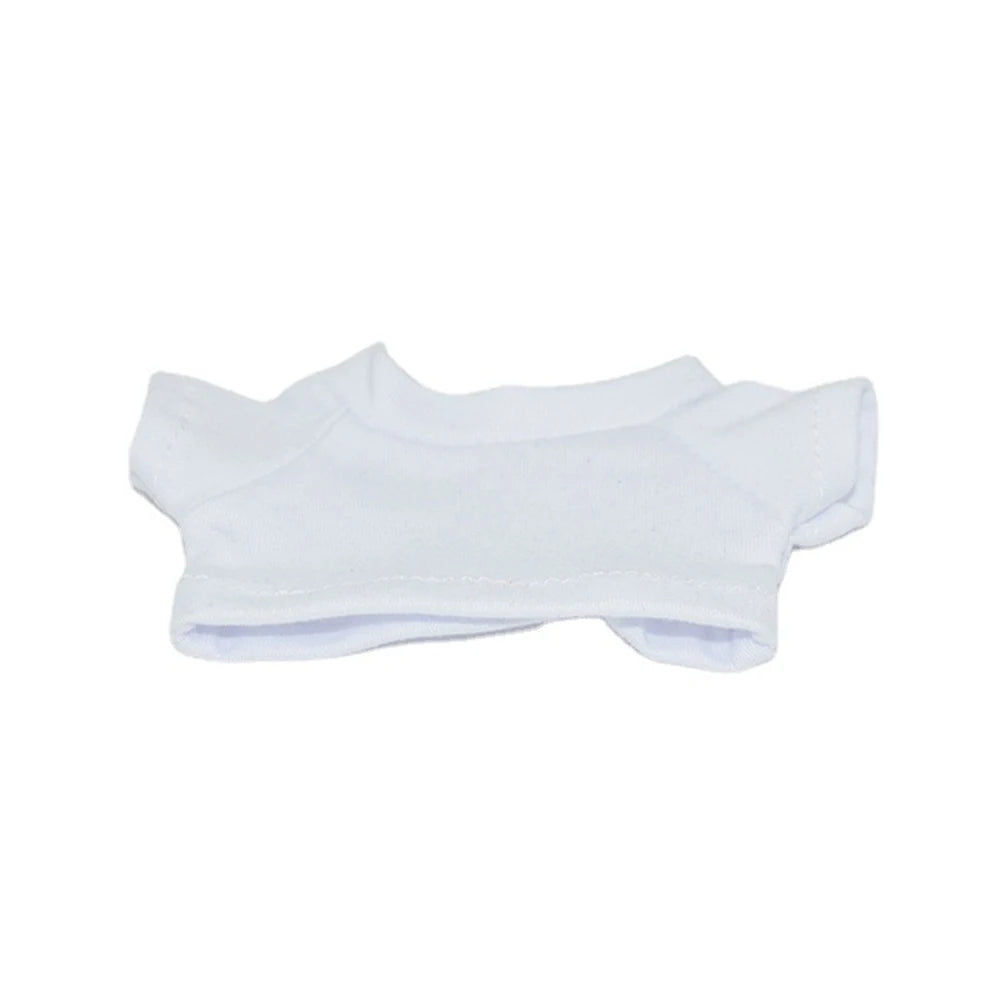 Decorative Striped Shirt for 15/17cm Labubu Doll Fashion Outfit Ropa Labubu Accessories