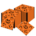 20/40/60/80/100pcs Halloween Theme Party Disposable Napkins Cocktail Napkin Bat Spider Pumpkin Halloween Holiday Decor Tableware