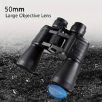 Military 20x50 Powerful Long Range Binoculars Zoom HD BAK4-Prism High Magnification Professional Telescope for Hunting Tourism
