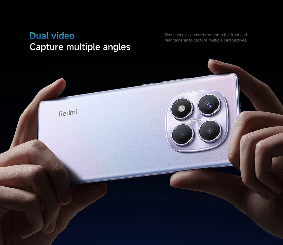 Global Version Xiaomi Redmi Note 14 Pro 4G Smartphone 200MP AI Camera MediaTek Helio G100-Ultra 6.67