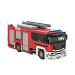 Fire Truck Building Kit – 704-Piece Rescue Vehicle Model | Educational Construction Toy for Kids