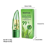 1PC Moisturizing Aloe Vera Lipstick Discoloration Lip Care Nutritious Plumper Lip Balm Magic Cosmetic Makeup Lip Beauty Care