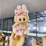 17cm Mini Plush Doll'S Clothes Outfit Accessories For Korea Kpop Exo Labubu Idol suit Clothing Gift，Only clothes and no dolls