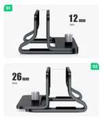 UGREEN Vertical Laptop Stand For MacBook Pro Aluminum Portable Notebook Stand Laptop Support MacBook Air Pro Tablet Phone Stand