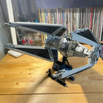 1931pcs Spaceship TIE Interceptors Building Blocks Modified Imperial Fighters Model DIY Assembly Bricks Toys Gift 75382