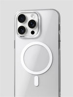 Ultra Thin Hard PC HD Transparent Magnetic Case For iPhone 17 Pro Max 16 15 14 Plus 13 12 Magsafe Wireless Charge Clear Cover