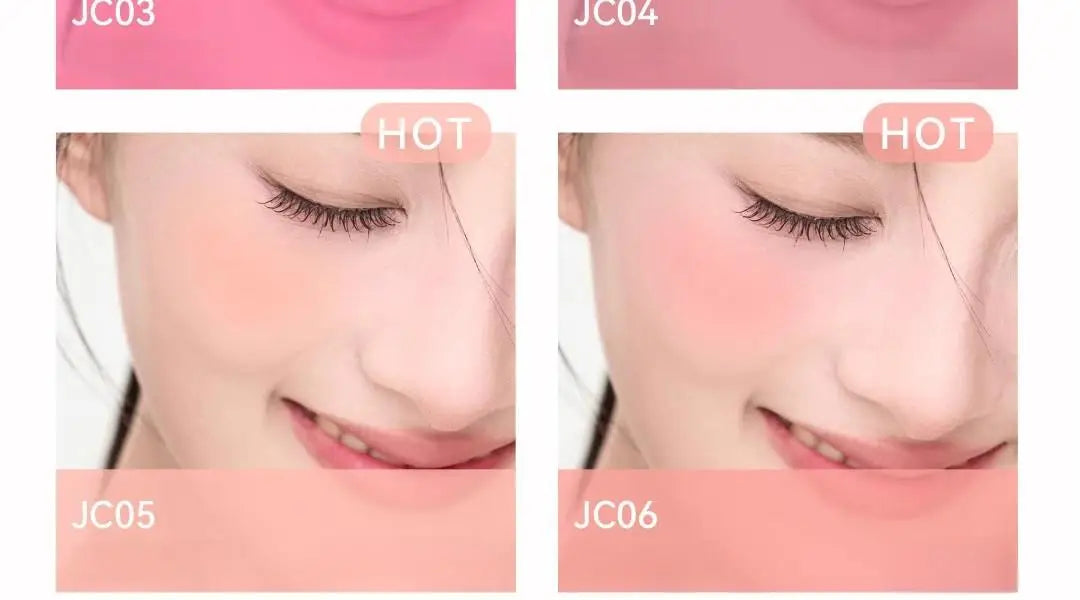 AZTK Liquid Blush Tanned Jello Color Rendering Liquid Blusher Moisturizer Longlasting Beauty Expands Contracts Cheek Face Makeup