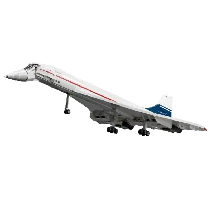 Supersonic Jet Brick Model – 2083-Piece Concorde-Inspired Building Set, Perfect Gift for Aviation Lovers